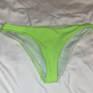 Neon Green Bikini Bottoms